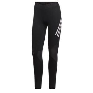 Black Leggings with White Stripes adidas alpha skin size small